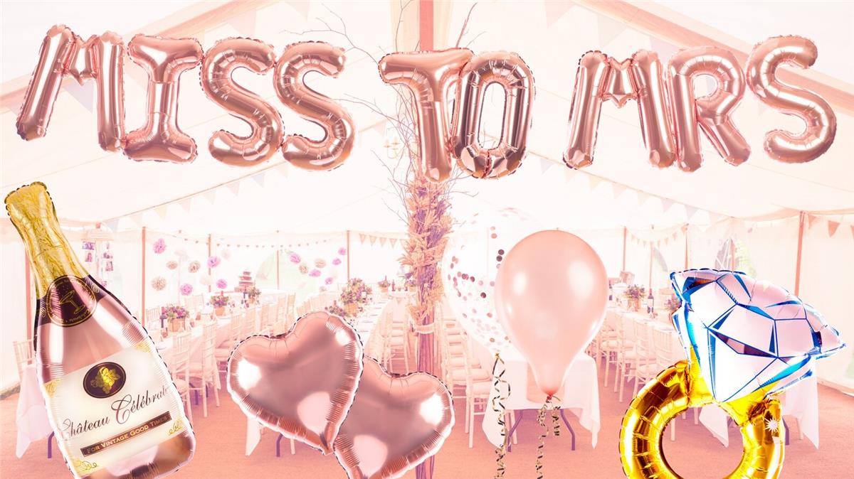 Bride To Be MİSS TO MRS Balon Seti 