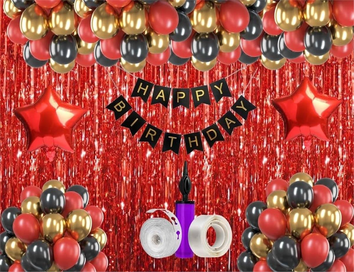 Kırmzı Balon Parti Konsepti Large