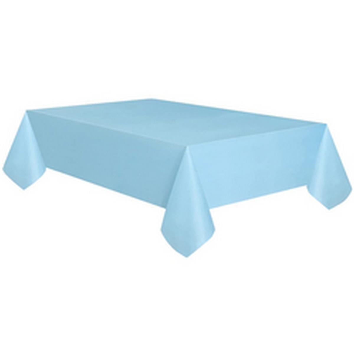 Masa Örtüsü Plastik Mavi   (120*180 )
