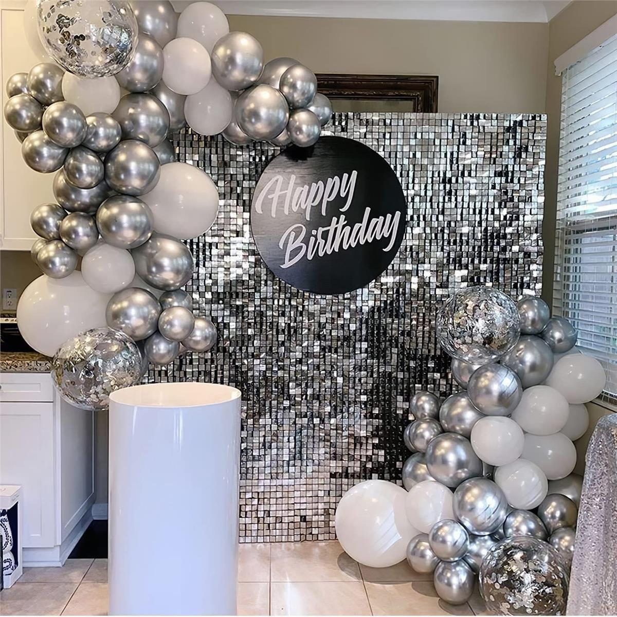 Partykent Gümüş Balon Seti