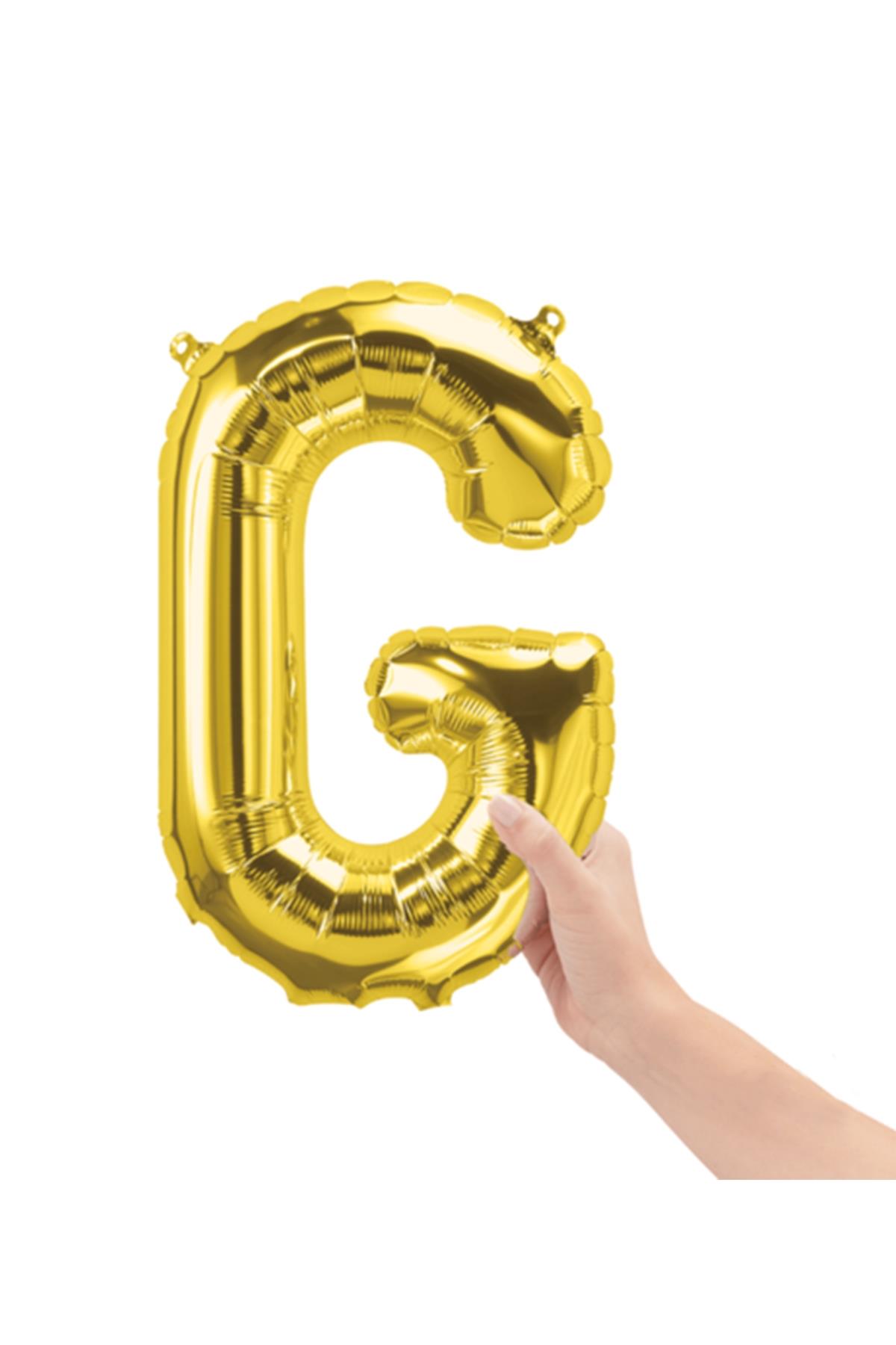 16'' Harf Folyo Balon Gold 35 cm  ( G )