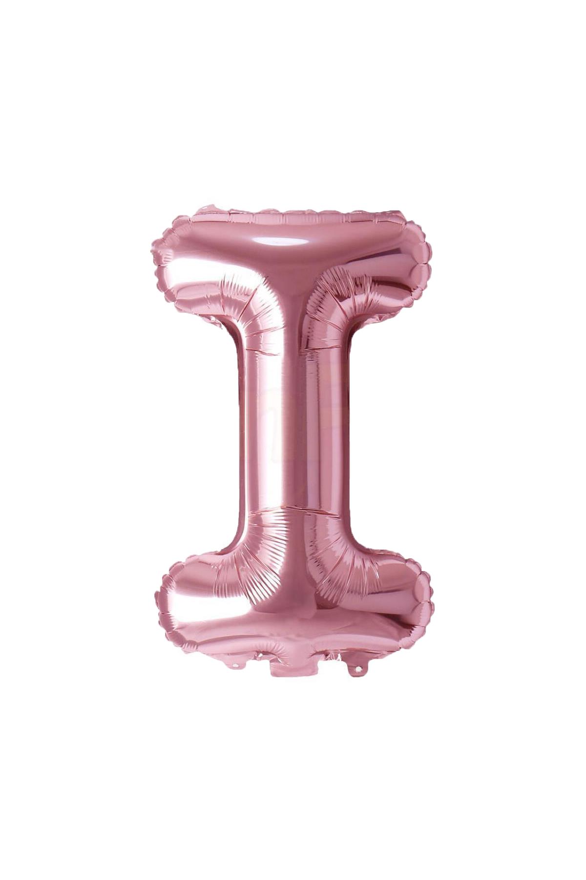 16'' Harf Folyo Balon Rose Gold 35 cm  ( I )