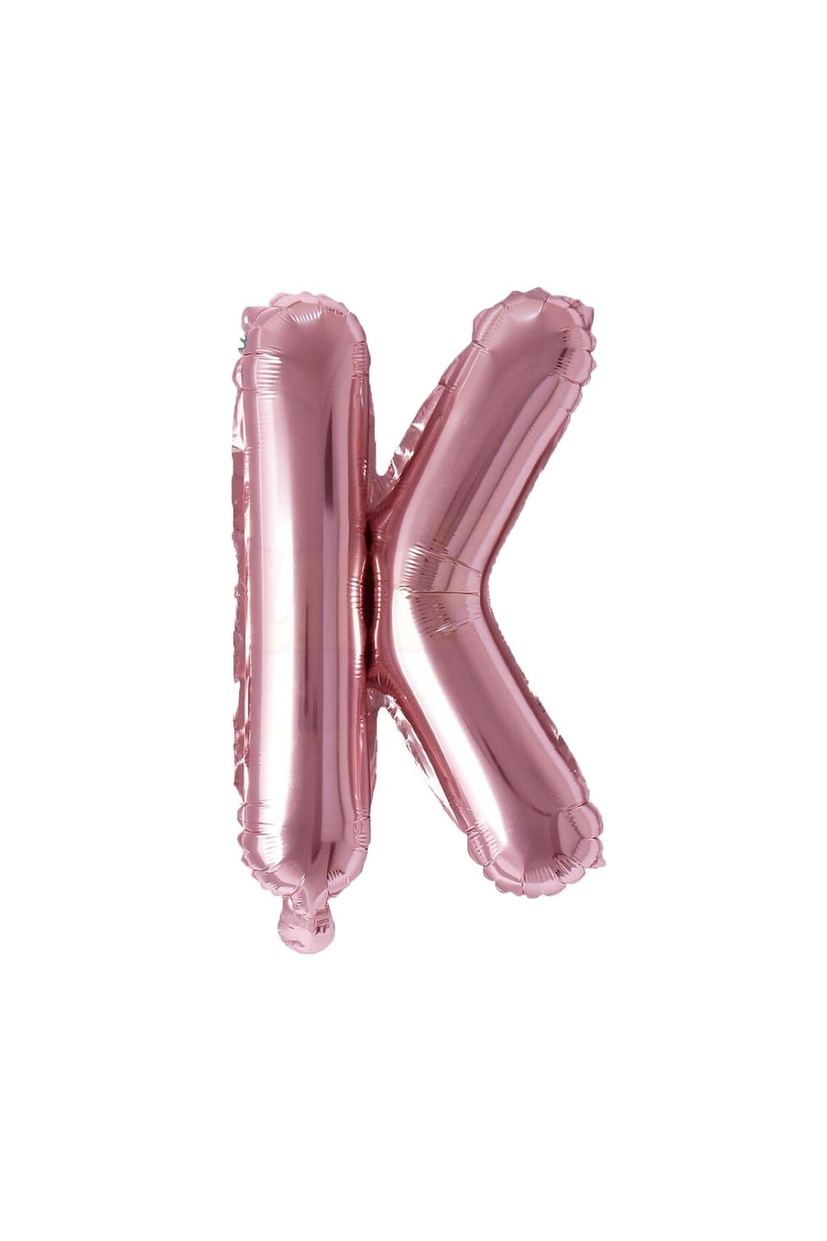 16'' Harf Folyo Balon Rose Gold 35 cm  ( K )