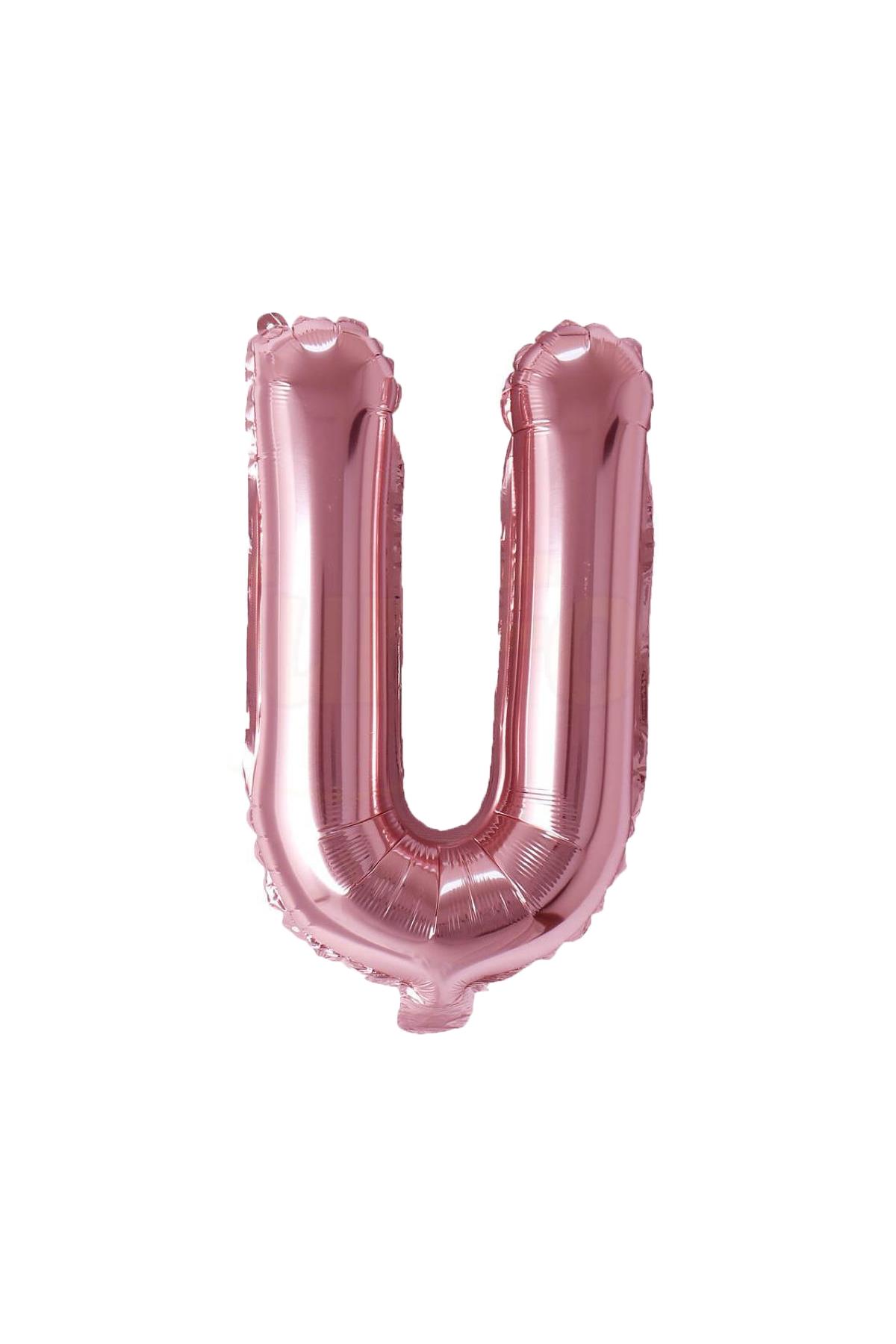 16'' Harf Folyo Balon Rose Gold 35 cm  ( U )