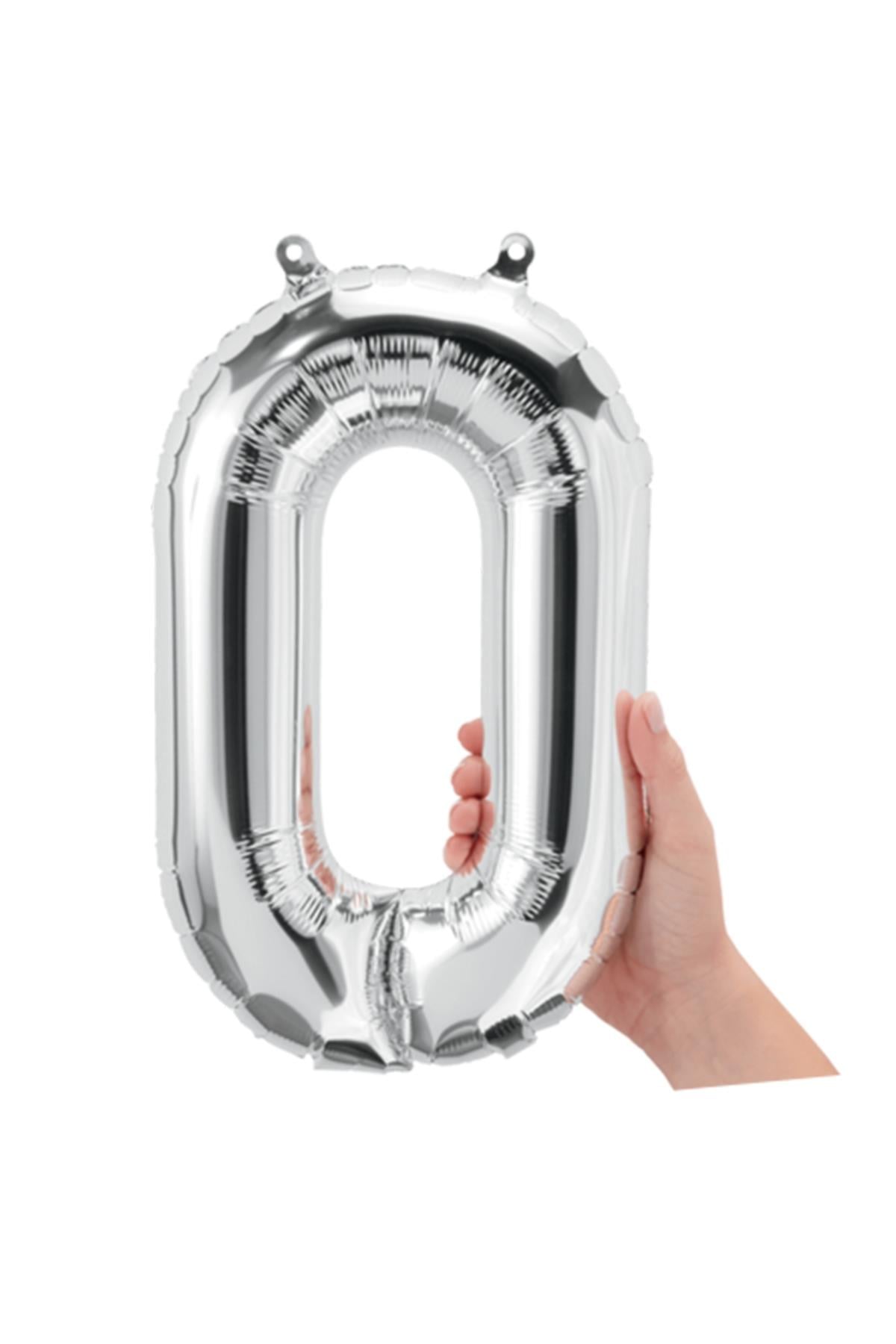 16'' Rakam Folyo Balon Silver 35 cm  ( 0 )