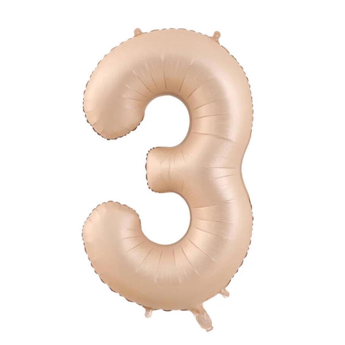 34'' Rakam Folyo Kum Beji  75 cm  ( 3 )