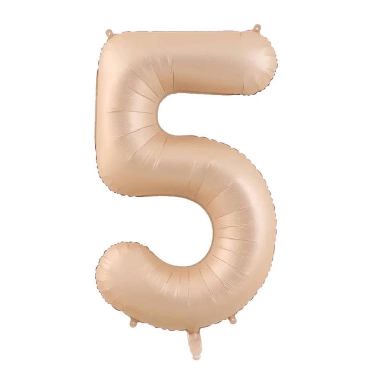 34'' Rakam Folyo Kum Beji  75 cm  ( 5 )