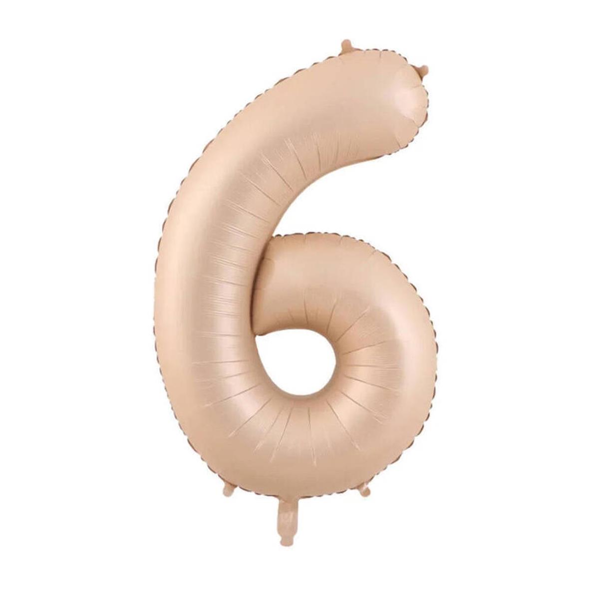 34'' Rakam Folyo Kum Beji  75 cm  ( 6 )