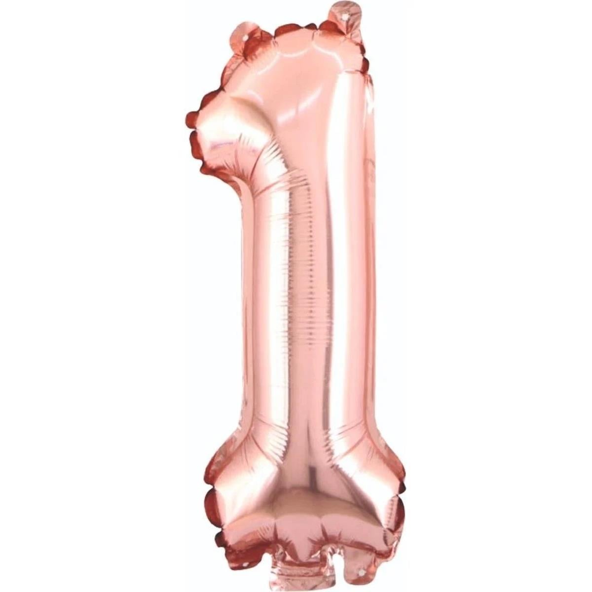 40'' Harf Folyo Balon Gold Rose 100 cm  ( 1 )
