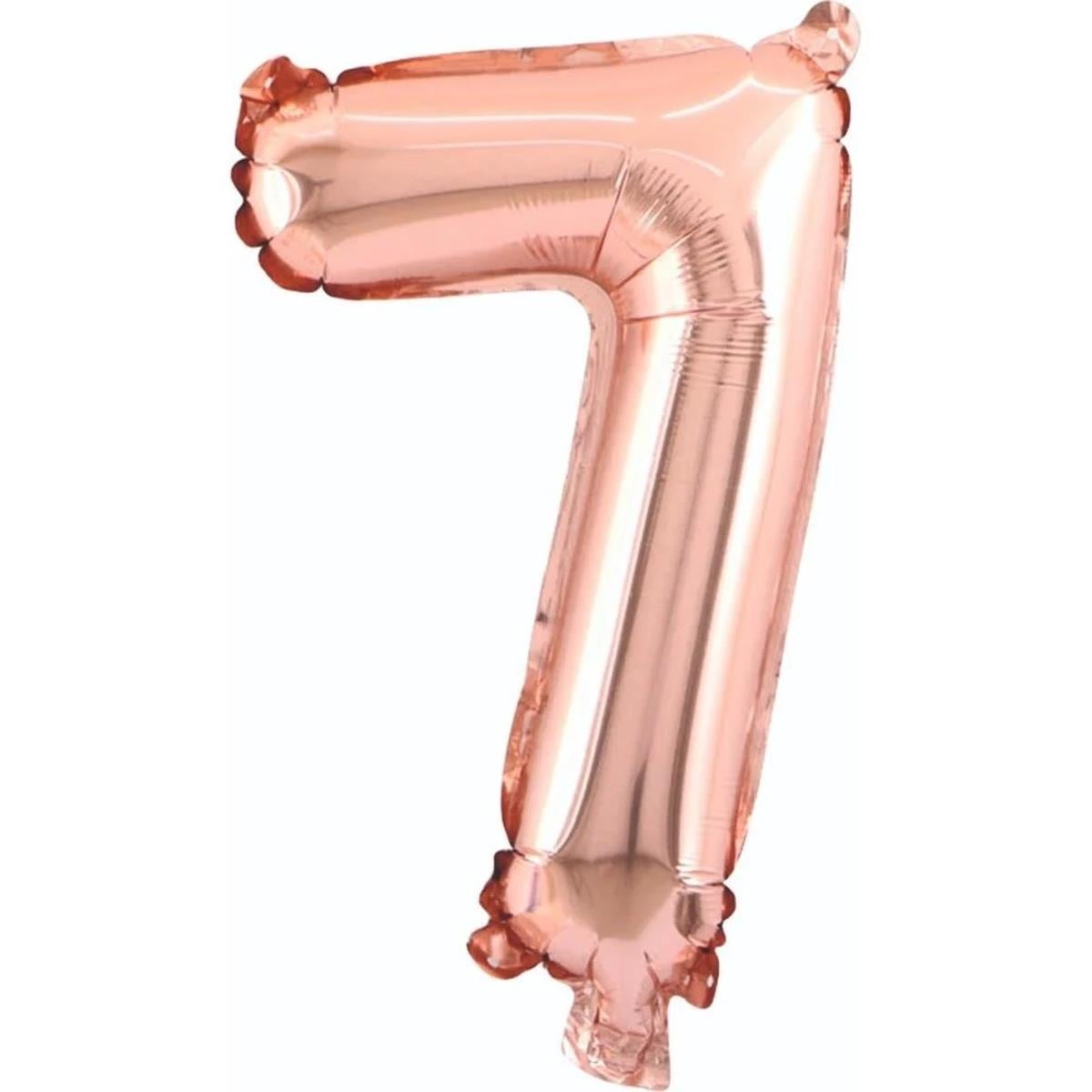40'' Harf Folyo Balon Gold Rose 100 cm  ( 7 )