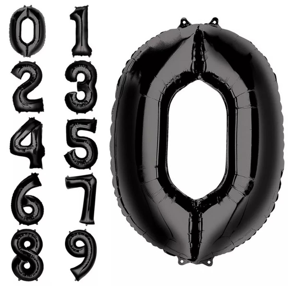 40'' Harf Folyo Balon Siyah 100 cm  ( 0 )
