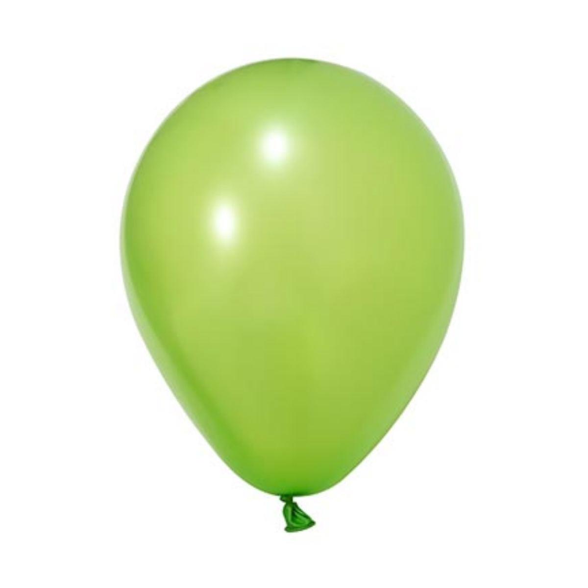 Açık Yeşil Metalik Balon 12'' 100 Adet