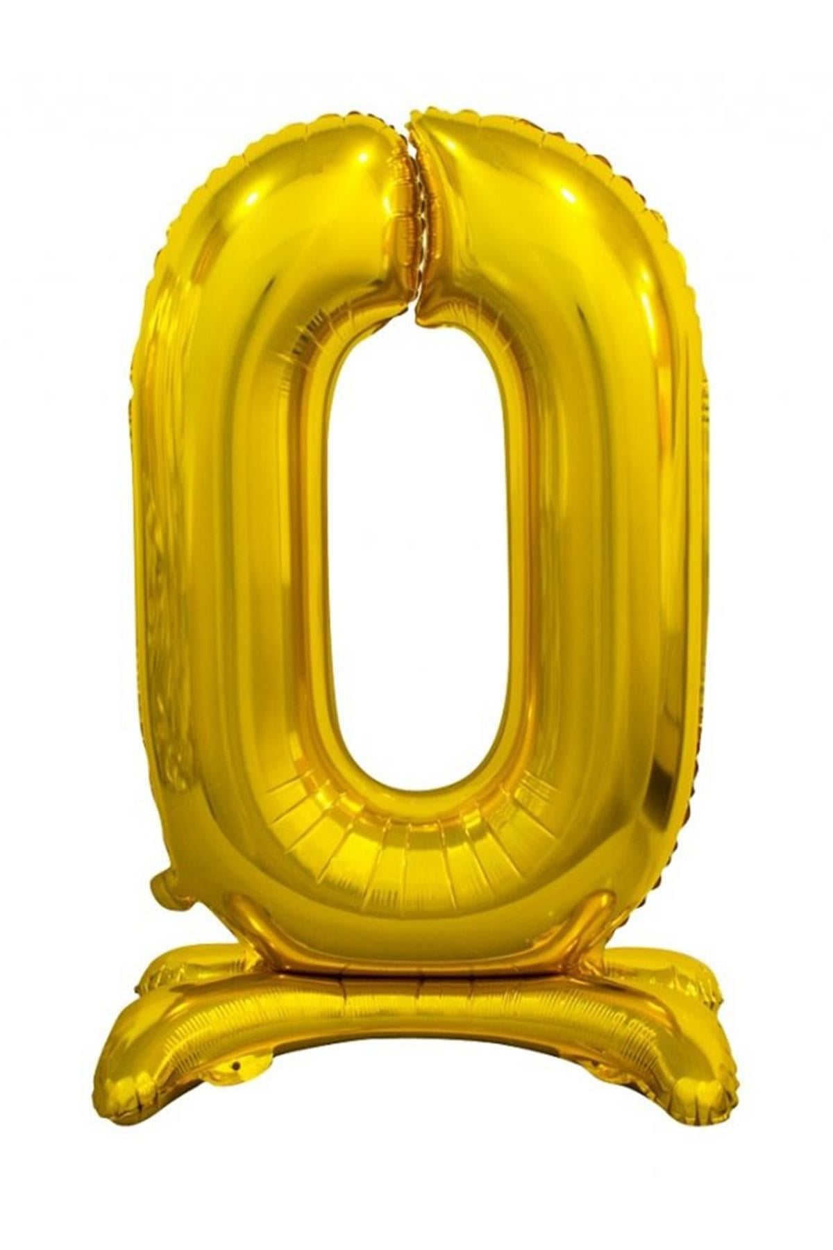 Ayaklı Folyo Balon Gold 75 cm ( 0 )