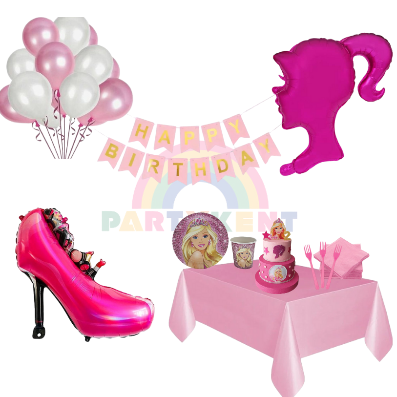Barbie Doğum günü set