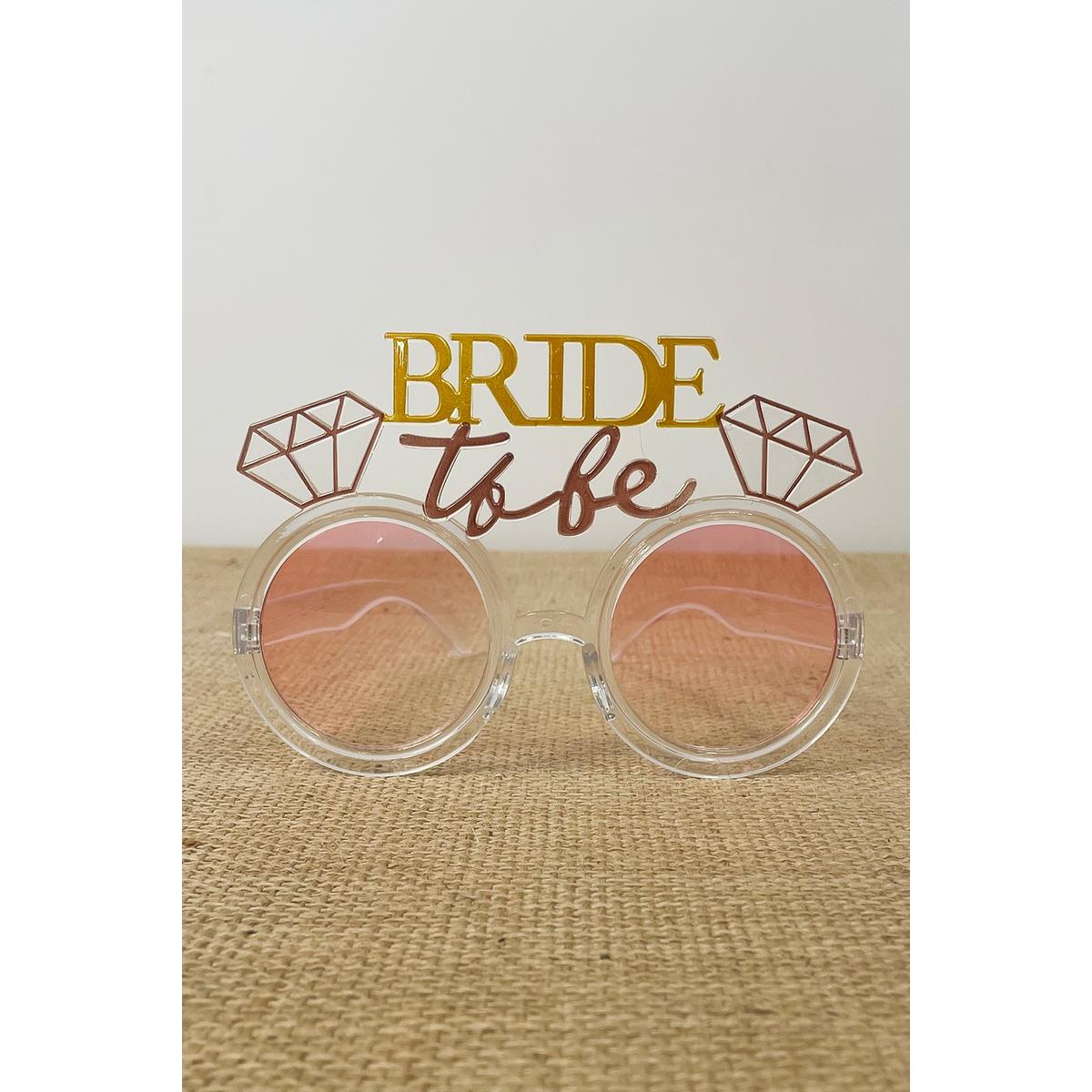 Bride To Be Gözlük Pembe Gold