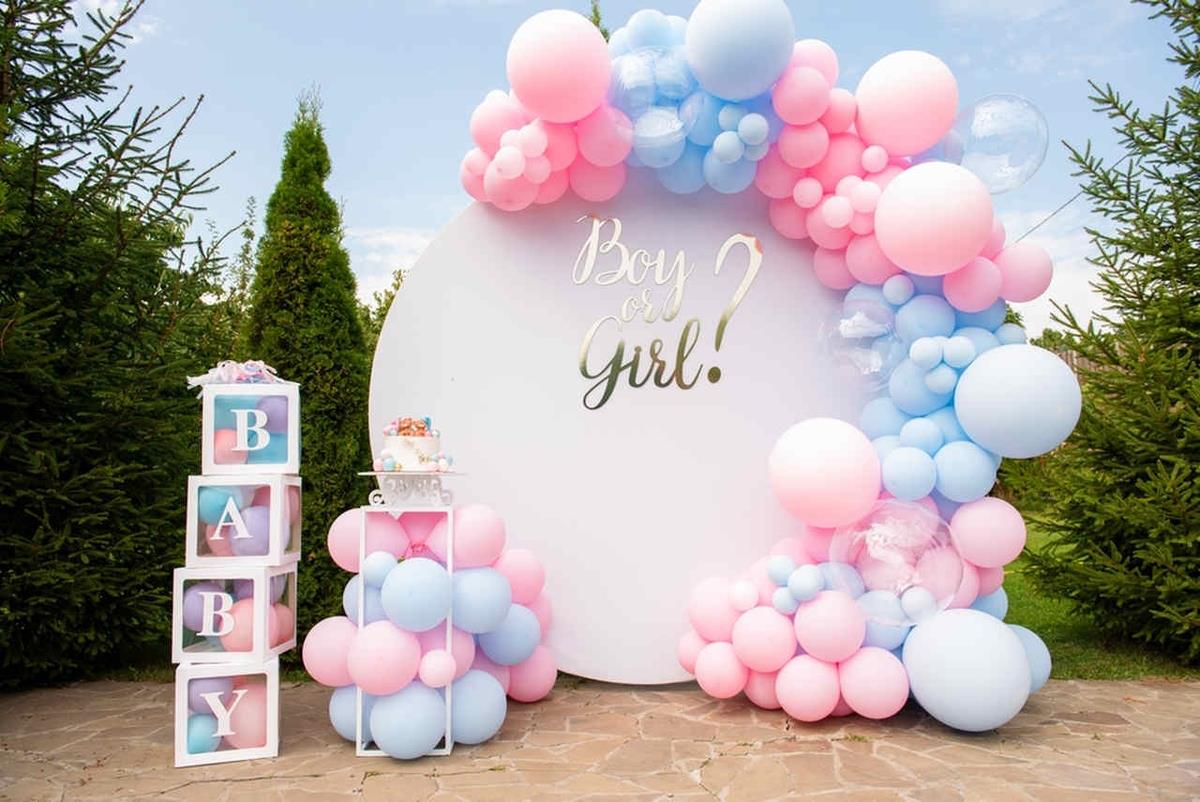 Cinsiyet Belirleme Partisi Balon Zinciri