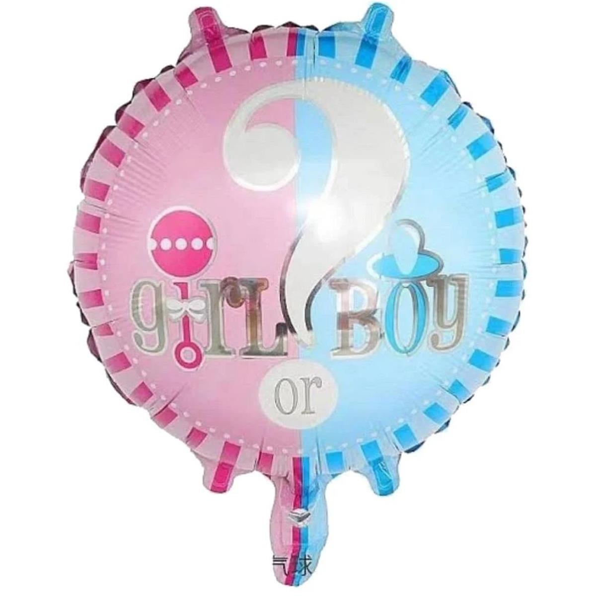 Cinsiyet Folyo Balon 18 inc