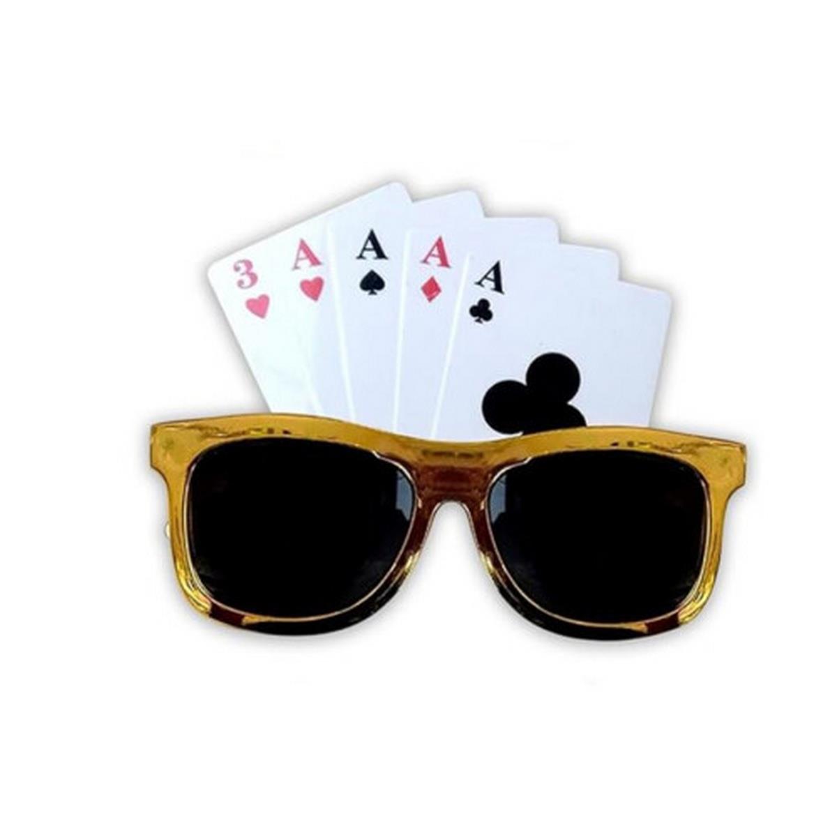 İskambil Kağıdı - Poker Parti Gözlük 