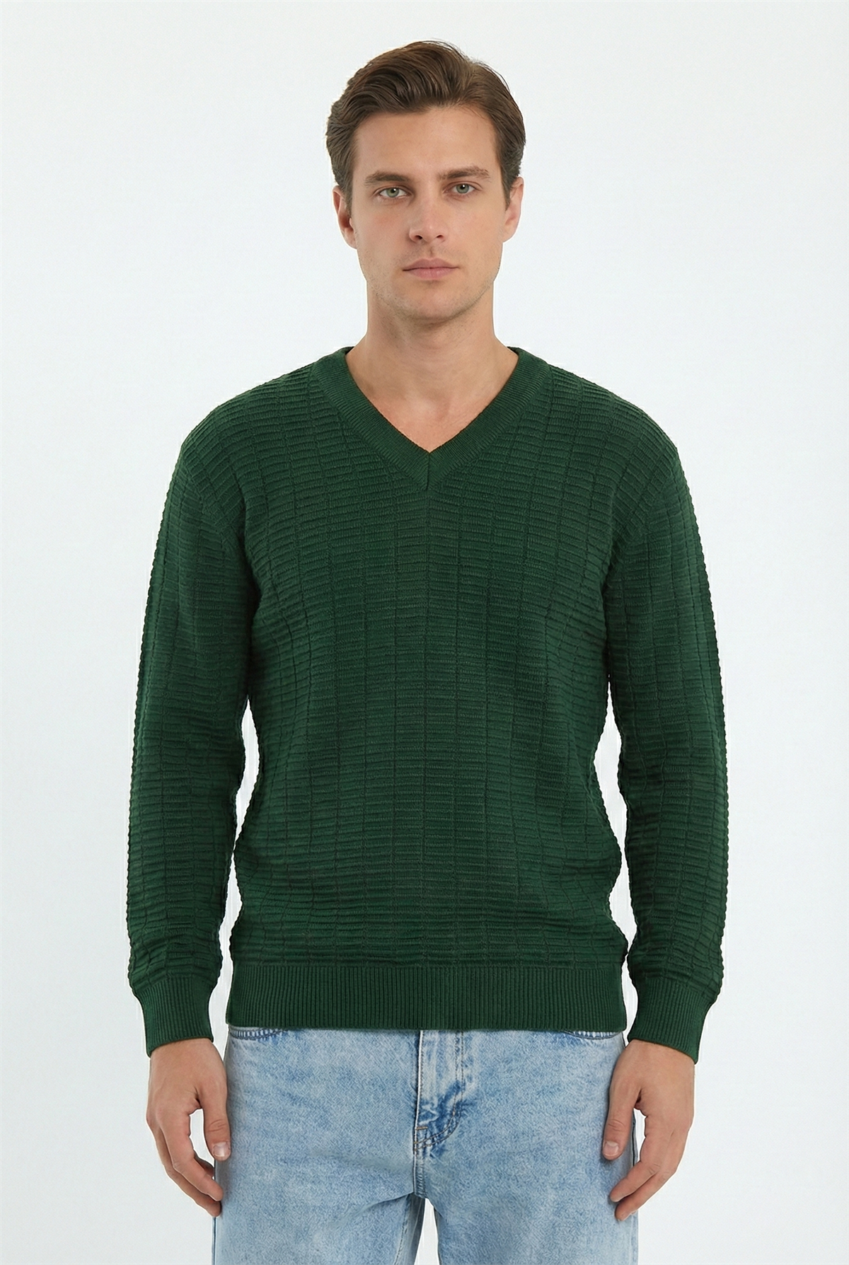[最終値下]Russeluno B.B. V-NECK PULLOVER peraluna-zacha-v-neck-neck-