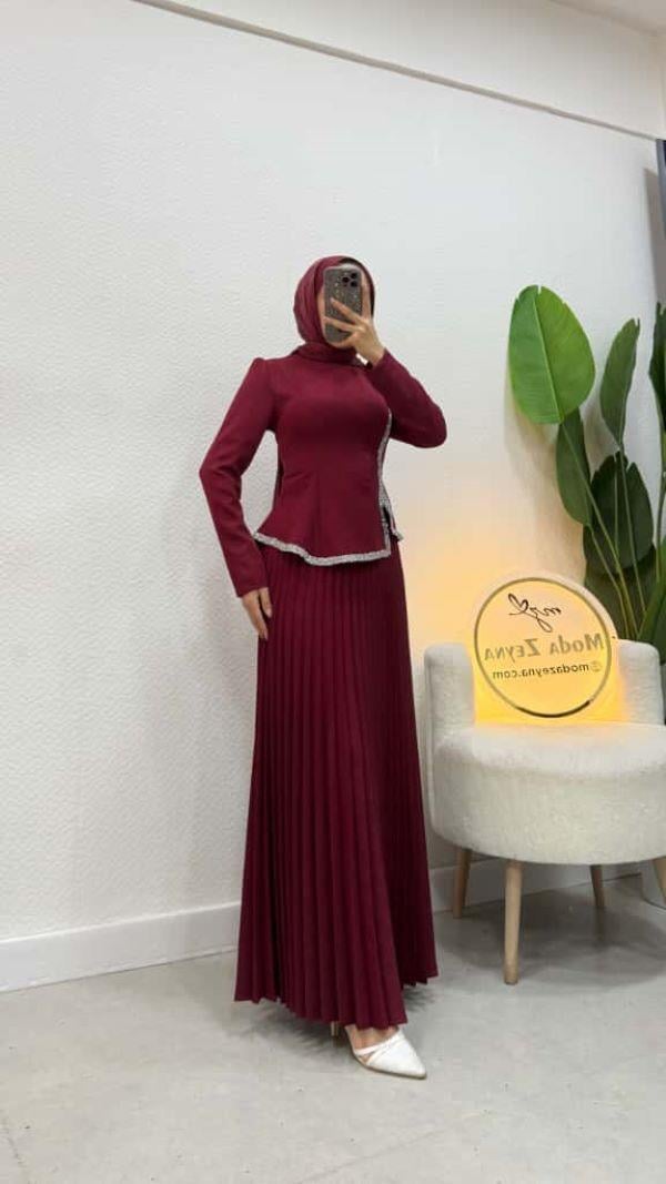 Leydi Takım Bordo