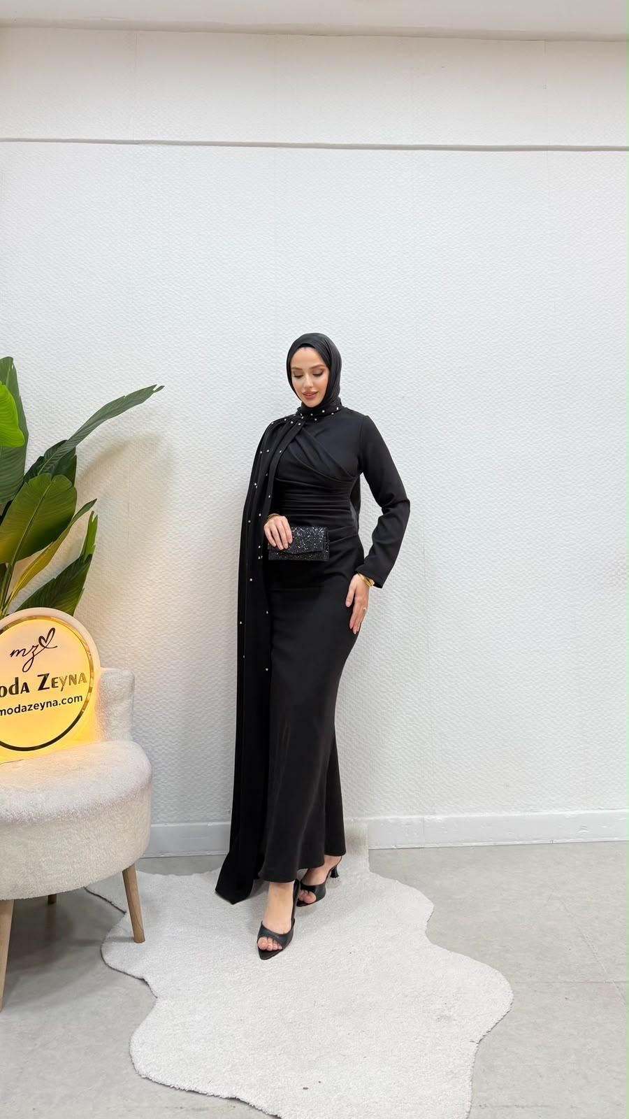 Dila Elbise Siyah 