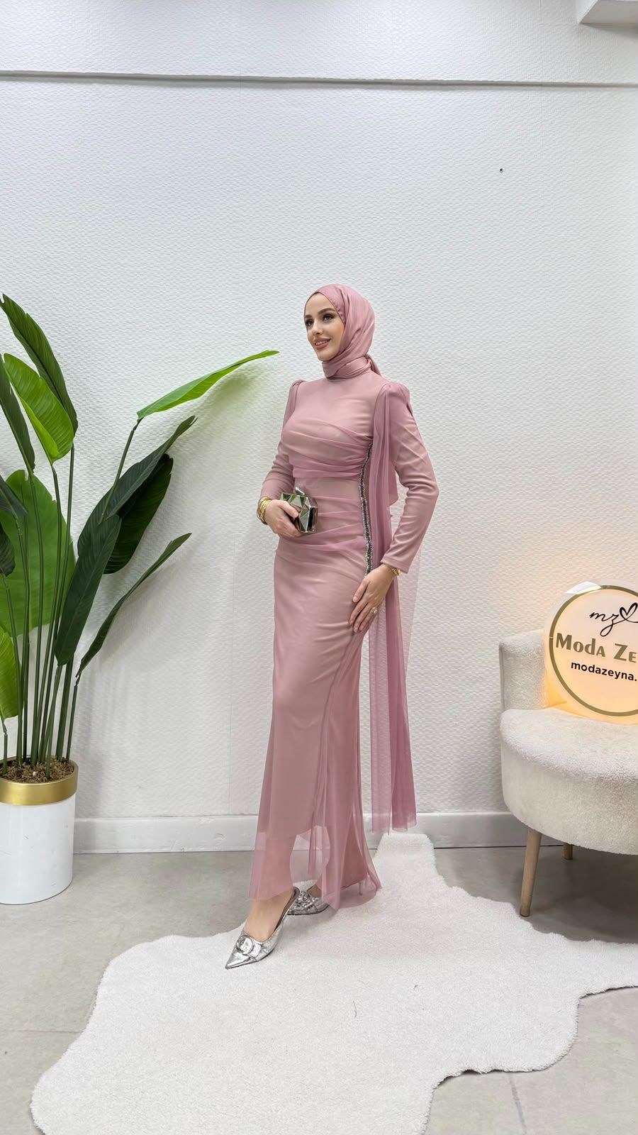 Hayal Elbise Pembe 