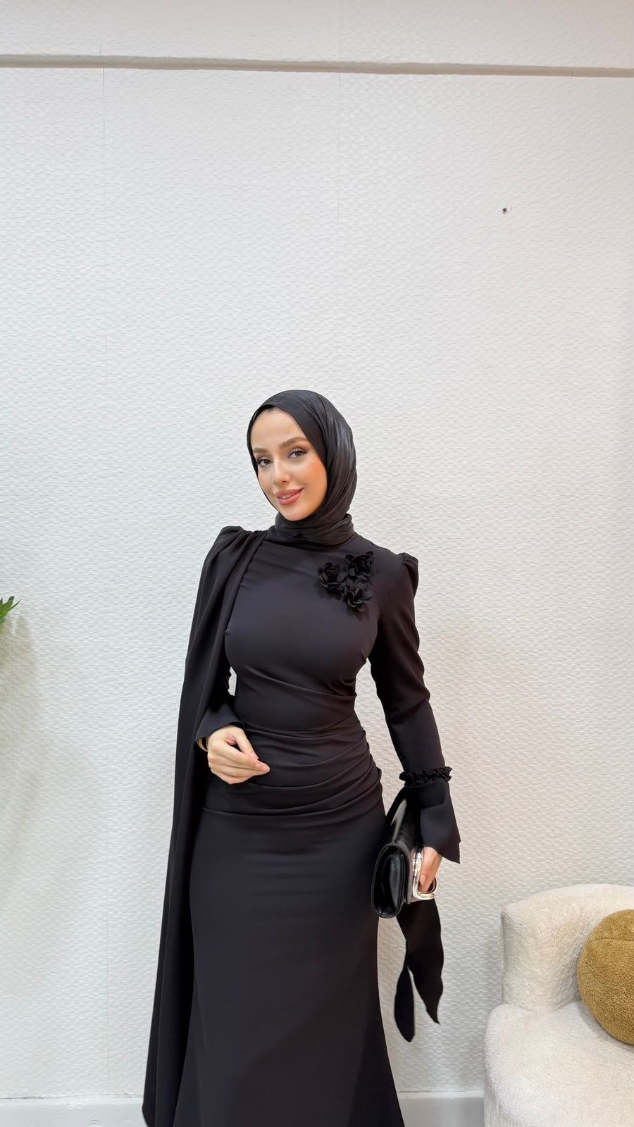 Yağmur Elbise Siyah 