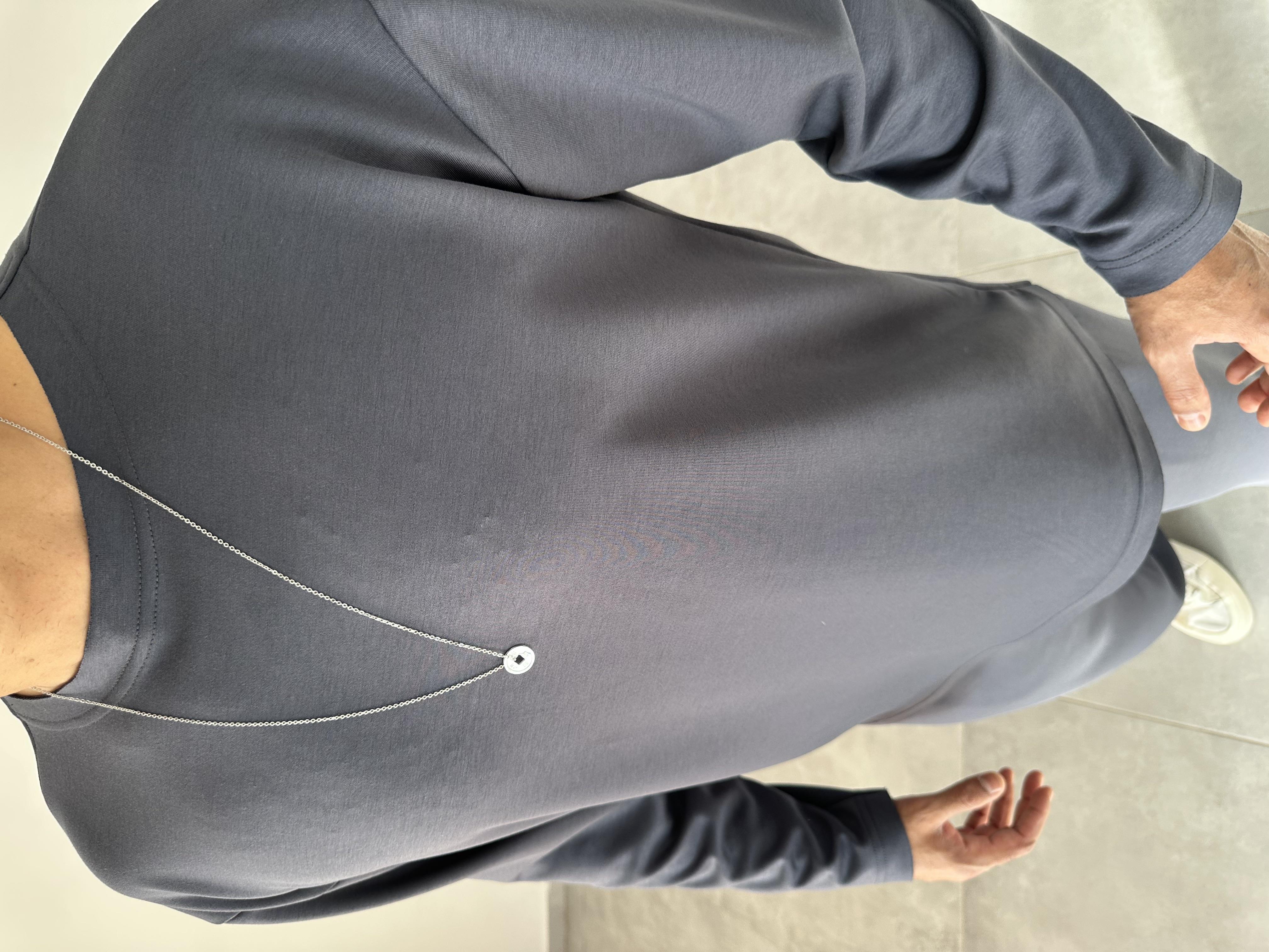 Antrasit Renk Oys Kumaş Oversize Kesim Sweatshirt