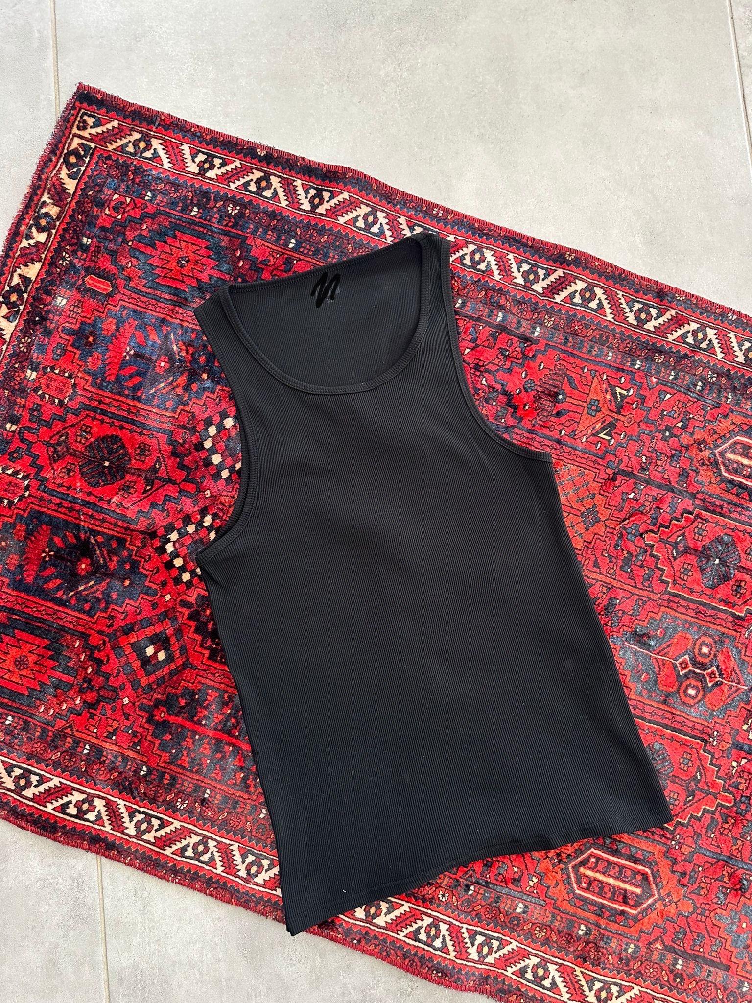 Siyah Basic Fitilli Atlet