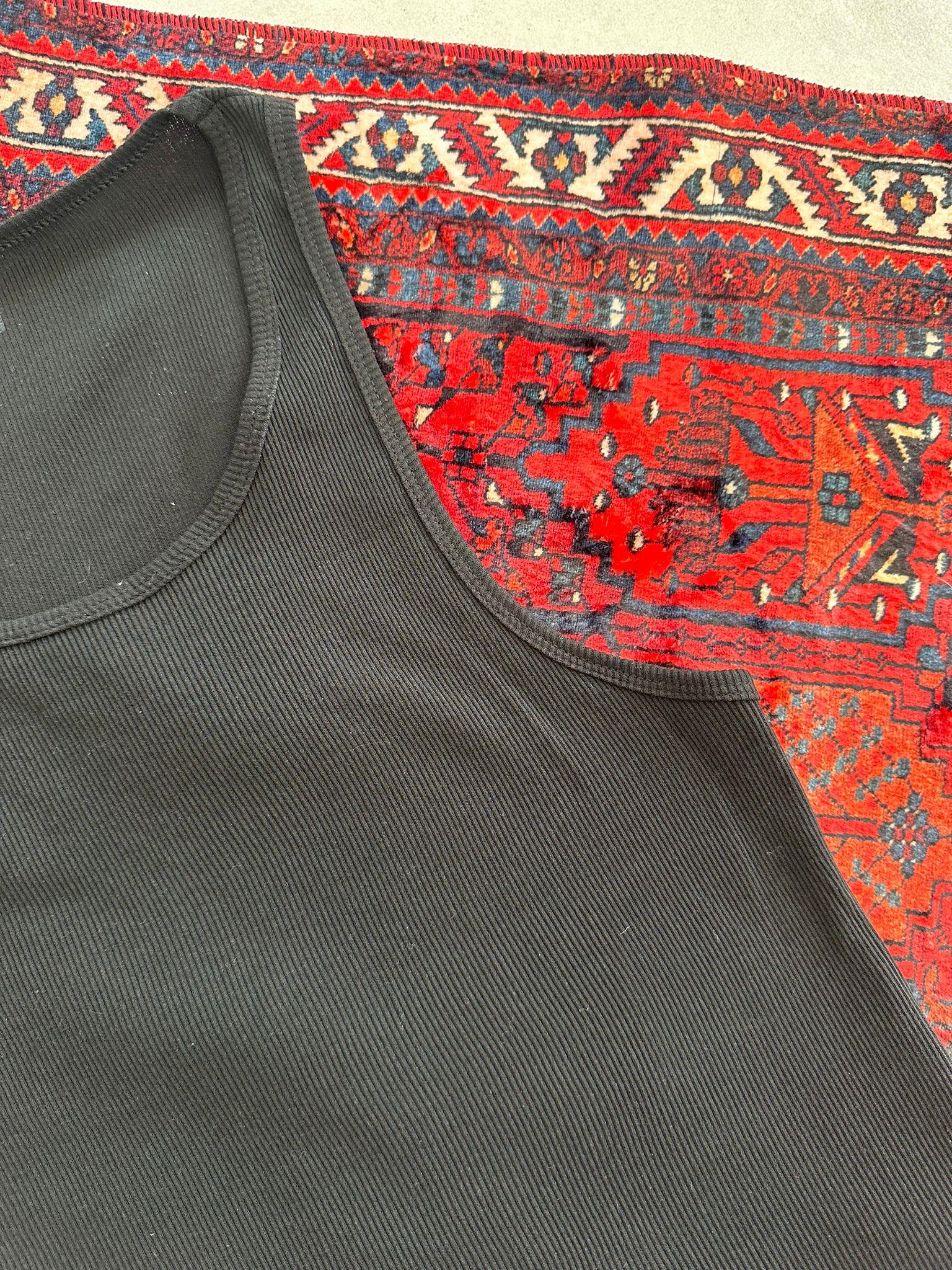 Siyah Basic Fitilli Atlet