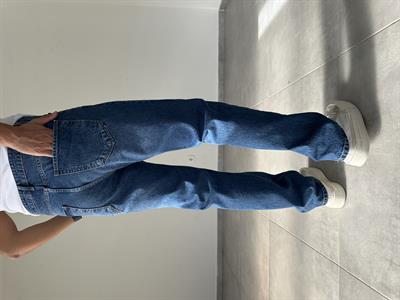Eskitme Detaylı Baggy Jeans