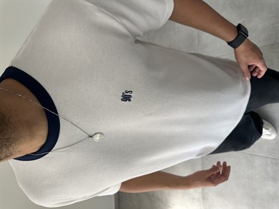 90s Nakış Detaylı Beyaz Renk Retro T-Shirt
