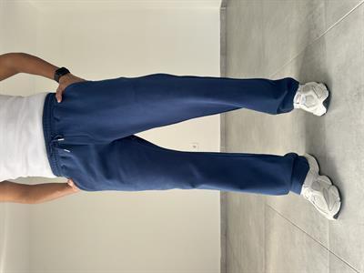 Lacivert Renk Yıkamalı Baggy Kesim Eşofman