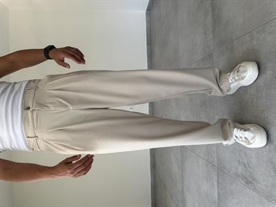 Bej Renk Basic Baggy Kumaş Pantolon