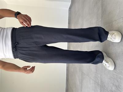 Antrasit Renk Modal Kumaş Baggy Pantolon