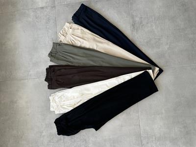 Haki Yeşil  Basic Baggy Kumaş  Pantolon