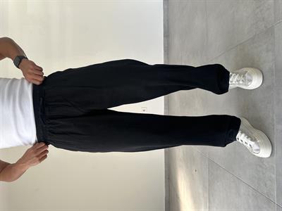 Comfort Fit Siyah Renk Baggy Pantolon