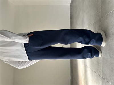 Lacivert Renk Rahat Kesim Basic Baggy Eşofman