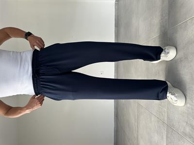 Lacivert Renk Modal Kumaş Basic Baggy Pantolon