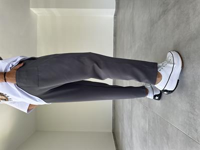 Füme Renk Basic Jogger Pantolon