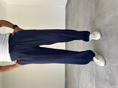 Lacivert Renk Modal Kumaş Baggy Pantolon