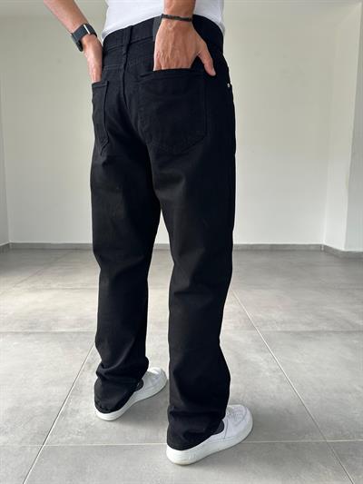 Siyah Renk Baggy Model Kot Pantolon