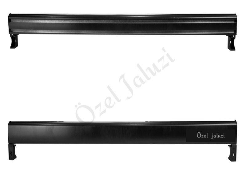 Siyah Aleminyum Dekoratif Ray