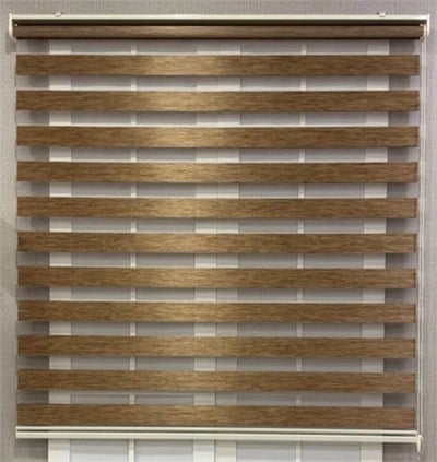 KAHVERENGİ Bambu Zebra Perde