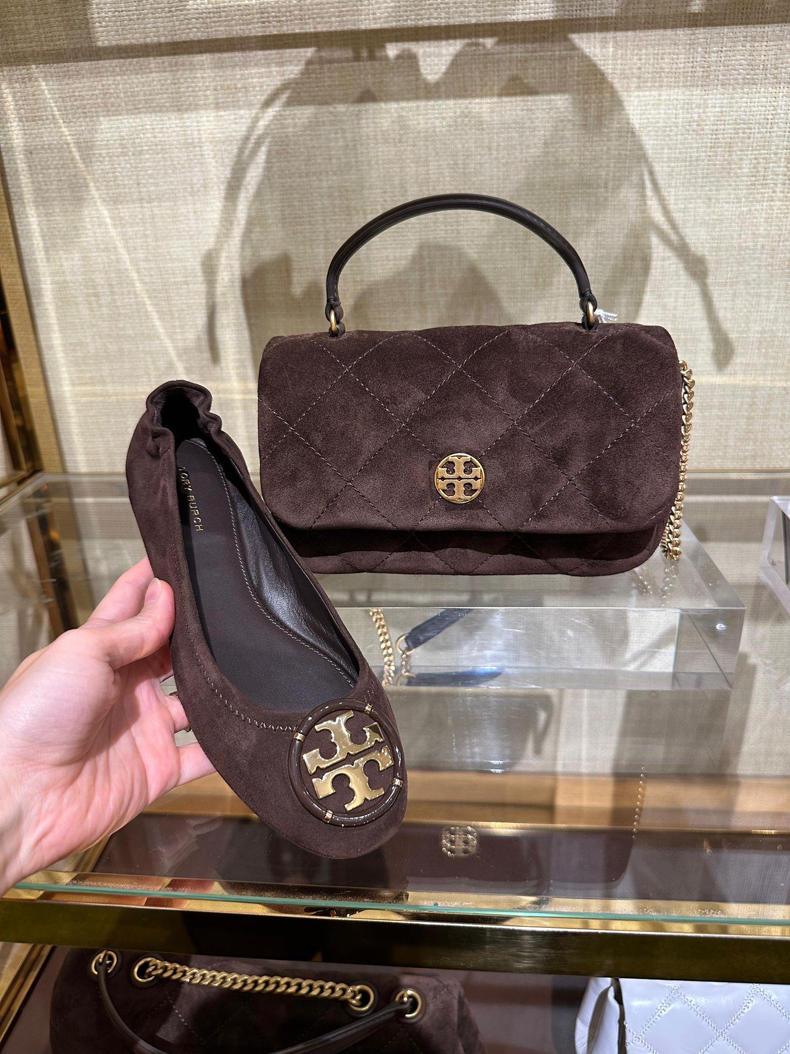Tory Burch Arkası Lastikli Babet