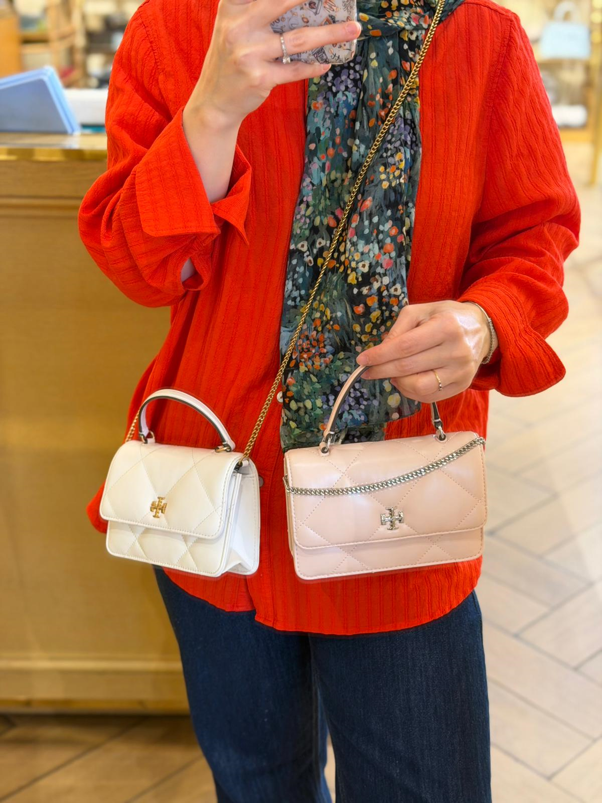 Tory Burch Kira Diamond Quit Mini Çanta