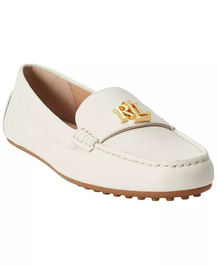 Ralph Lauren Yuvarlak Burunlu Loafers Ayakkabı