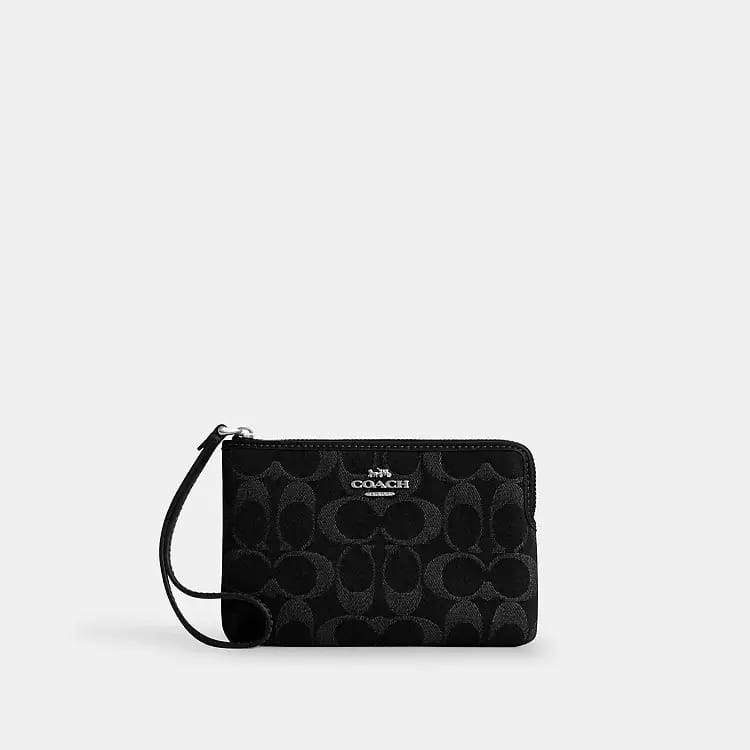 Coach Corner Zip Cüzdan