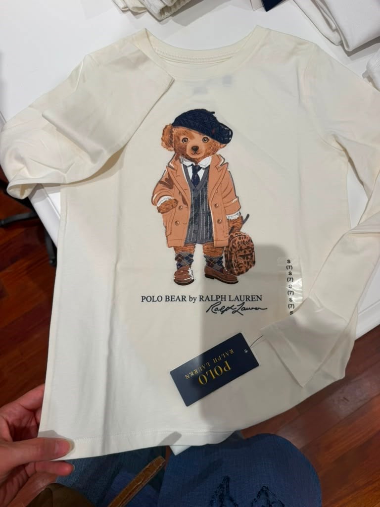 Ralph Lauren Kız Çocuk Uzun Kollu Tshirt