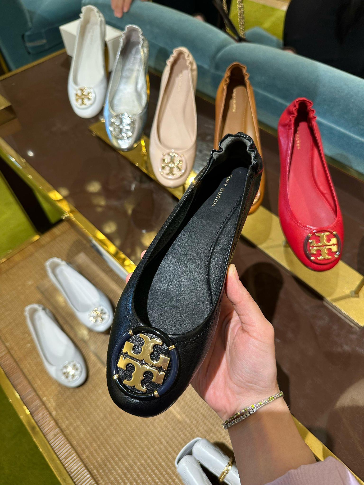 Tory Burch Arkası Lastikli Babet